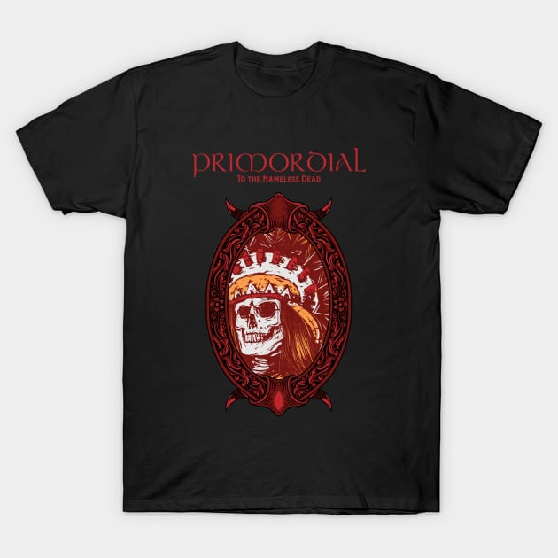 Primordial Exile Amongst the Ruins T-Shirt by NEW ANGGARA